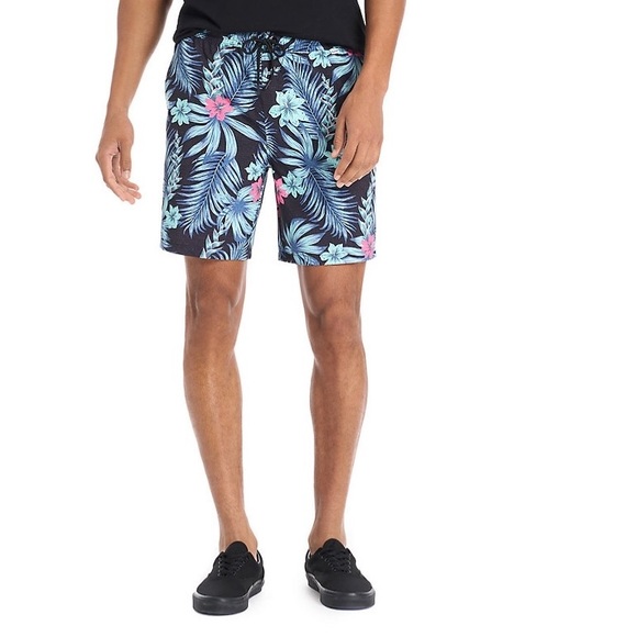 HURLEY 🆕 XXL Futura Floral Stretch Volley Walk Shorts - Picture 5 of 10